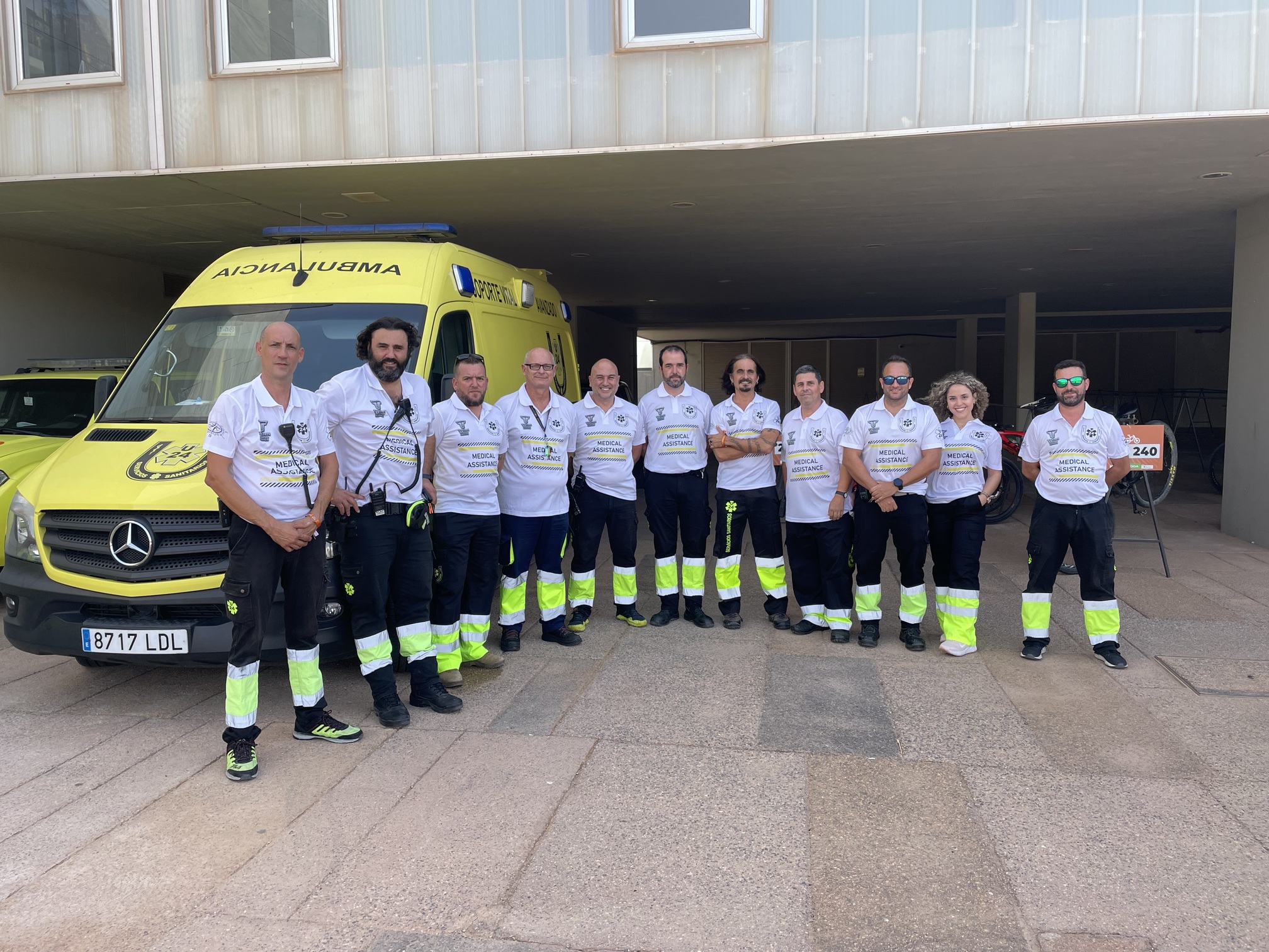 Equipo trabajo u24ambulancias